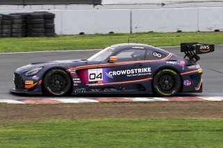 #04 Mercedes-AMG GT3 of  George Kurtz, Crowdstrike by Riley, GT America, SRO  3, SRO America, Sonoma Raceway, Sonoma, CA, March 2025.
 | Brian Cleary/SRO