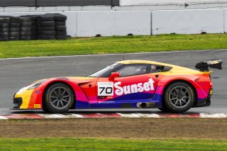 #70 Callaway Corvette Z06R GT3 of Mirco Schultis, MISHUMOTORS, GT America, SRO3, SRO America, Sonoma Raceway, Sonoma, CA, March 2025.
 | Brian Cleary/SRO