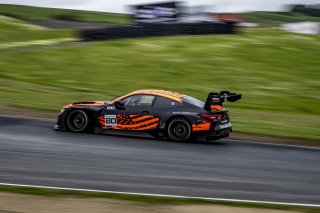 #80  BMW M4 GT4 (G82) EVO of Elias Sabo, Flying Lizards Motorsports, GT America, SRO3, SRO America, Sonoma Raceway, Sonoma, CA, March 2025.
 | Brian Cleary/SRO