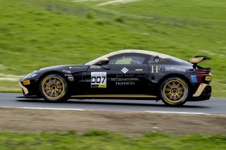 #007 Aston Martin Vantage AMR GT4 of Ted Savage, ProCompetition, GT America, GT4, SRO America, Sonoma Raceway, Sonoma, CA, March 2025.
 | Brian Cleary/SRO
