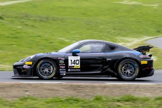 #140 Porsche 718 Cayman GT4 RS Clubsport of Mark Crigler, Paradise Performance Engineering, GT America, GT4, SRO America, Sonoma Raceway, Sonoma, CA, March 2025.
 | Brian Cleary/SRO