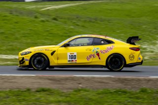 #188 BMW M4 GT4 (G82) EVO of Denny Stripling, Fast Track Racing, GT America, GT4, SRO America, Sonoma Raceway, Sonoma, CA, March 2025.
 | Brian Cleary/SRO