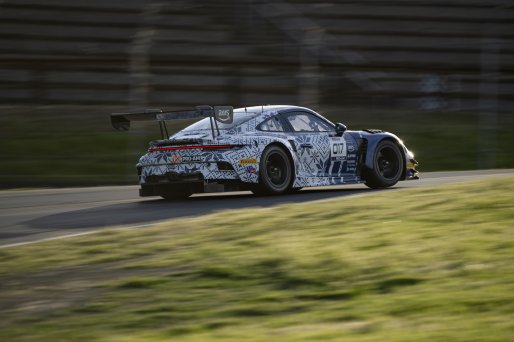 #017 Porsche 911 GT3-R (992) of Michael Clark, Kellymoss, GT America, SRO3, SRO America, Sonoma Raceway, Sonoma, CA, Mar 27 - 29, 2026
 | Fred Hardy | www.echoandorigin.studio &copy;2026