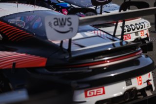#32 Porsche 911 GT3-R (992) EVO of Kyle Washington, GMG Racing, GT America, SRO3, SRO America, Sonoma Raceway, Sonoma, CA, Mar 27 - 29, 2026
 | Andrew Miterko Photography LLC &copy;2026