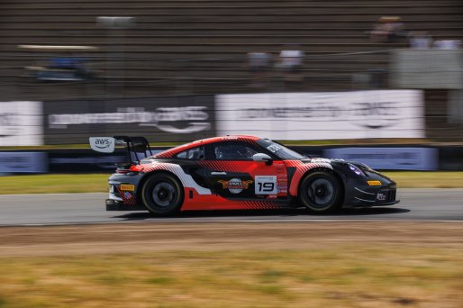 #19 Porsche 911 GT3-R (992) of Joel Cortes, RS1, GT America, SRO3, SRO America, Sonoma Raceway, Sonoma, CA, Mar 27 - 29, 2026
 | Andrew Miterko Photography LLC &copy;2026