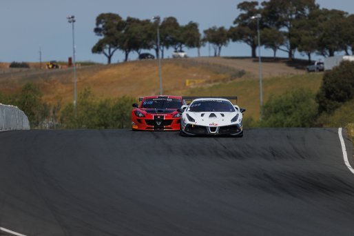 #3 Ferrari 488 Challenge EVO of Yousuf Nabi, Gotham Motorsports, GT America, Cup, SRO America, Sonoma Raceway, Sonoma, CA, Mar 27 - 29, 2026
 | Andrew Miterko Photography LLC &copy;2026