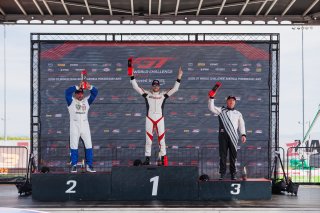 #56 Audi R8 LMS GT3 EVOII of Memo Gidley, SKI AUTOSPORTS, GT America, SRO3, SRO America, Sonoma Raceway, Sonoma, CA, Mar 27 - 29, 2026, #32 Porsche 911 GT3-R (992) EVO of Kyle Washington, GMG Racing, #72 Porsche 911 GT3-R (992) of Dave Musial Sr., Wright  | Andrew Miterko Photography LLC &copy;2026