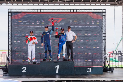 #89 Ginetta GTP8 of David Lecko, RacingSupport, GT America, Cup, SRO America, Sonoma Raceway, Sonoma, CA, Mar 27 - 29, 2026, #3 Ferrari 488 Challenge EVO of Yousuf Nabi, Gotham Motorsports, #610 BMW M4 GT4 (G82) of Craig Lumsden, Flying Lizard Motorsports | Andrew Miterko Photography LLC &copy;2026