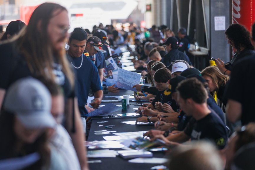 Driver Autograph Session