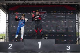 #83 Porsche 718 Cayman GT4 RS Clubsport of Jozsef Petkes, RCX Motorsport, GT America, GT4, SRO America, Circuit of The Americas, Austin, TX, Apr 24 - 26, 2026, #610 BMW M4 GT4 (G82) EVO of Craig Lumsden, Flying Lizard Motorsports
 | Andrew Miterko Photography LLC &copy;2026