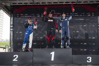 #83 Porsche 718 Cayman GT4 RS Clubsport of Jozsef Petkes, RCX Motorsport, GT America, GT4, SRO America, Circuit of The Americas, Austin, TX, Apr 24 - 26, 2026, #610 BMW M4 GT4 (G82) EVO of Craig Lumsden, Flying Lizard Motorsports, #89 Ginetta GTP8 of Davi | Andrew Miterko Photography LLC &copy;2026