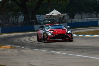 #02 Aston Martin Vantage AMR GT4 EVO of Jason Bell, Racers Edge Motorsports, GT America, GT4, SRO America, Sebring International Raceway, Sebring, FL, May 7 - 10, 2026
 | Andrew Miterko Photography LLC &copy;2026