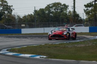 #02 Aston Martin Vantage AMR GT4 EVO of Jason Bell, Racers Edge Motorsports, GT America, GT4, SRO America, Sebring International Raceway, Sebring, FL, May 7 - 10, 2026
 | Andrew Miterko Photography LLC &copy;2026