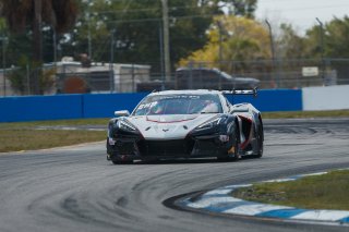 #50 Chevrolet Corvette Z06 GT3.R of Ross Chouest, Chouest Povoledo Racing, GT America, SRO3, SRO America, Sebring International Raceway, Sebring, FL, May 7 - 10, 2026
 | Andrew Miterko Photography LLC &copy;2026