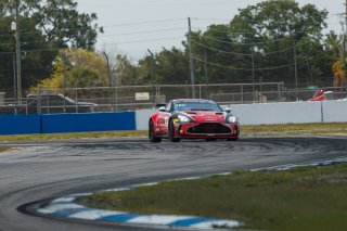 #02 Aston Martin Vantage AMR GT4 EVO of Jason Bell, Racers Edge Motorsports, GT America, GT4, SRO America, Sebring International Raceway, Sebring, FL, May 7 - 10, 2026
 | Andrew Miterko Photography LLC &copy;2026