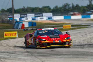 #013 Ferrari 296 GT3 of Marc Muzzo, R. Ferri Motorsport, GT America, SRO3, SRO America, Sebring International Raceway, Sebring, FL, May 7 - 10, 2026
 | Andrew Miterko Photography LLC &copy;2026