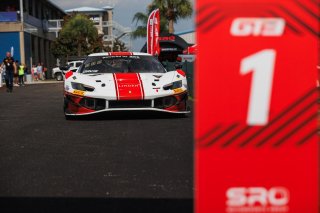 #04 Ferrari 296 GT3 EVO of Tony Davis, HP-TECH Motorsport, GT America, SRO3, SRO America, Sebring International Raceway, Sebring, FL, May 7 - 10, 2026
 | Andrew Miterko Photography LLC &copy;2026