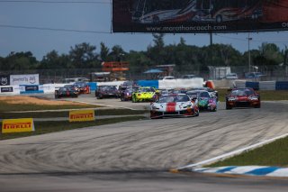 #04 Ferrari 296 GT3 EVO of Tony Davis, HP-TECH Motorsport, GT America, SRO3, SRO America, Sebring International Raceway, Sebring, FL, May 7 - 10, 2026
 | Andrew Miterko Photography LLC &copy;2026
