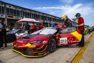 #013 Ferrari 296 GT3 of Marc Muzzo, R. Ferri Motorsport, GT America, SRO3, SRO America, Sebring International Raceway, Sebring, FL, May 7 - 10, 2026
 | Andrew Miterko Photography LLC &copy;2026