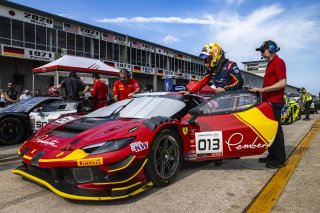#013 Ferrari 296 GT3 of Marc Muzzo, R. Ferri Motorsport, GT America, SRO3, SRO America, Sebring International Raceway, Sebring, FL, May 7 - 10, 2026
 | Andrew Miterko Photography LLC &copy;2026