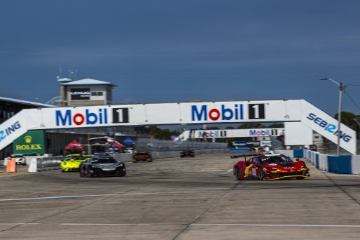 #013 Ferrari 296 GT3 of Marc Muzzo, R. Ferri Motorsport, GT America, SRO3, SRO America, Sebring International Raceway, Sebring, FL, May 7 - 10, 2026
 | Andrew Miterko Photography LLC &copy;2026