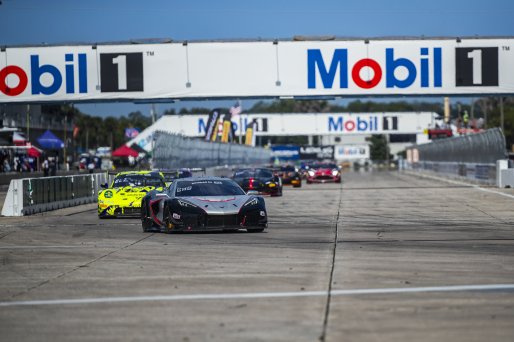 #50 Chevrolet Corvette Z06 GT3.R of Ross Chouest, Chouest Povoledo Racing, GT America, SRO3, SRO America, Sebring International Raceway, Sebring, FL, May 7 - 10, 2026
 | Andrew Miterko Photography LLC &copy;2026