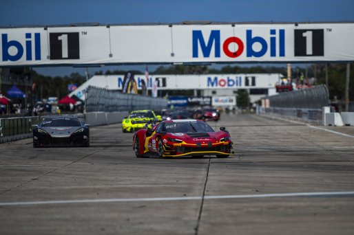 #013 Ferrari 296 GT3 of Marc Muzzo, R. Ferri Motorsport, GT America, SRO3, SRO America, Sebring International Raceway, Sebring, FL, May 7 - 10, 2026
 | Andrew Miterko Photography LLC &copy;2026