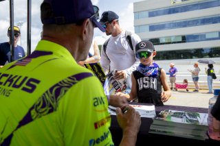 Autograph Session, #45 Porsche 911 GT3-R (992) EVO of Scott Blind, Ruckus Racing, GT America, SRO3, SRO America, Road Atlanta, Braselton, GA, June 12 - 14, 2026
 | Andrew Miterko Photography LLC &copy;2026