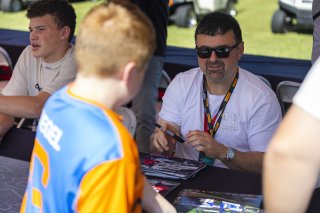 Autograph Session, #50 Chevrolet Corvette Z06 GT3.R of Ross Chouest, Chouest Povoledo Racing, GT America, SRO3, SRO America, Barber Motorsport Park, Leeds, AL, Sept 24 - 27, 2026
 | Andrew Miterko Photography LLC &copy;2026