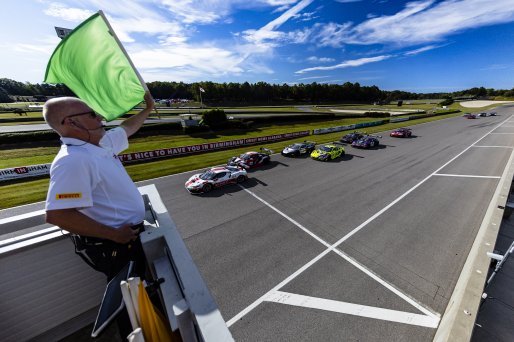 Race Start, #04 Ferrari 296 GT3 of Tony Davis, HP-TECH Motorsport, GT America, SRO3, SRO America, Barber Motorsport Park, Leeds, AL, Sept 24 - 27, 2026
 | Andrew Miterko Photography LLC &copy;2026