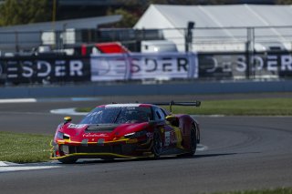 #013 Ferrari 296 GT3 of Marc Muzzo, R. Ferri Motorsport, GT America, SRO3, SRO America, Indianapolis 8 Hour, Indianapolis Motor Speedway, Speedway, IN, Oct 7 - 11, 2026
 | Andrew Miterko Photography LLC &copy;2026