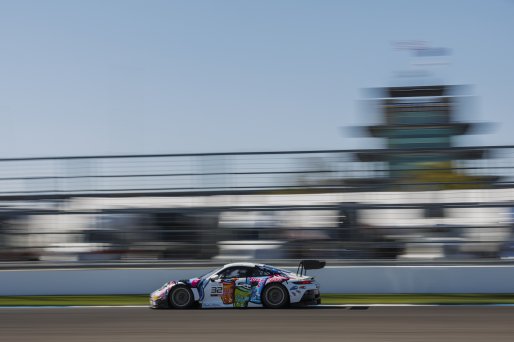 #32 Porsche 911 GT3-R (992) EVO of Kyle Washington, GMG Racing, GT America, SRO3, SRO America, Indianapolis 8 Hour, Indianapolis Motor Speedway, Speedway, IN, Oct 7 - 11, 2026
 | Andrew Miterko Photography LLC &copy;2026