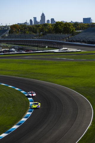 #45 Porsche 911 GT3-R (992) EVO of Scott Blind, Ruckus Racing, GT America, SRO3, SRO America, Indianapolis 8 Hour, Indianapolis Motor Speedway, Speedway, IN, Oct 7 - 11, 2026
 | Andrew Miterko Photography LLC &copy;2026