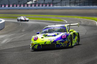#45 Porsche 911 GT3-R (992) EVO of Scott Blind, Ruckus Racing, GT America, SRO3, SRO America, Indianapolis 8 Hour, Indianapolis Motor Speedway, Speedway, IN, Oct 7 - 11, 2026
 | Andrew Miterko Photography LLC &copy;2026
