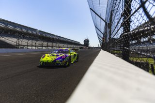 #45 Porsche 911 GT3-R (992) EVO of Scott Blind, Ruckus Racing, GT America, SRO3, SRO America, Indianapolis 8 Hour, Indianapolis Motor Speedway, Speedway, IN, Oct 7 - 11, 2026
 | Andrew Miterko Photography LLC &copy;2026