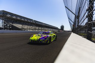 #45 Porsche 911 GT3-R (992) EVO of Scott Blind, Ruckus Racing, GT America, SRO3, SRO America, Indianapolis 8 Hour, Indianapolis Motor Speedway, Speedway, IN, Oct 7 - 11, 2026
 | Andrew Miterko Photography LLC &copy;2026