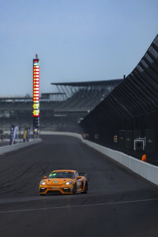 #25 Porsche 718 Cayman GT4 RS Clubsport of Damir Hot, ACI Motorsports, GT4 America, Pro-Am, SRO America, Indianapolis 8 Hour, Indianapolis Motor Speedway, Speedway, IN, Oct 7 - 11, 2026
 | Andrew Miterko Photography LLC &copy;2026