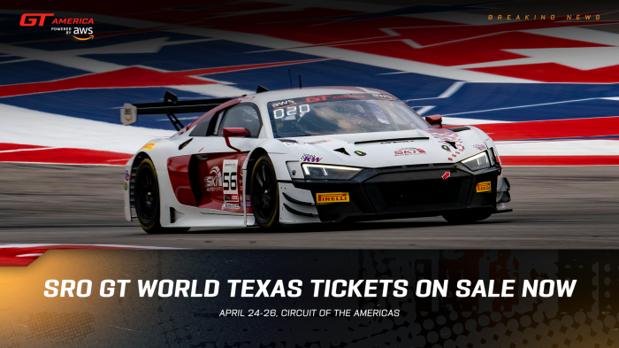 COTA Tickets on Sale Now for a Texas-Sized Racing Showcase