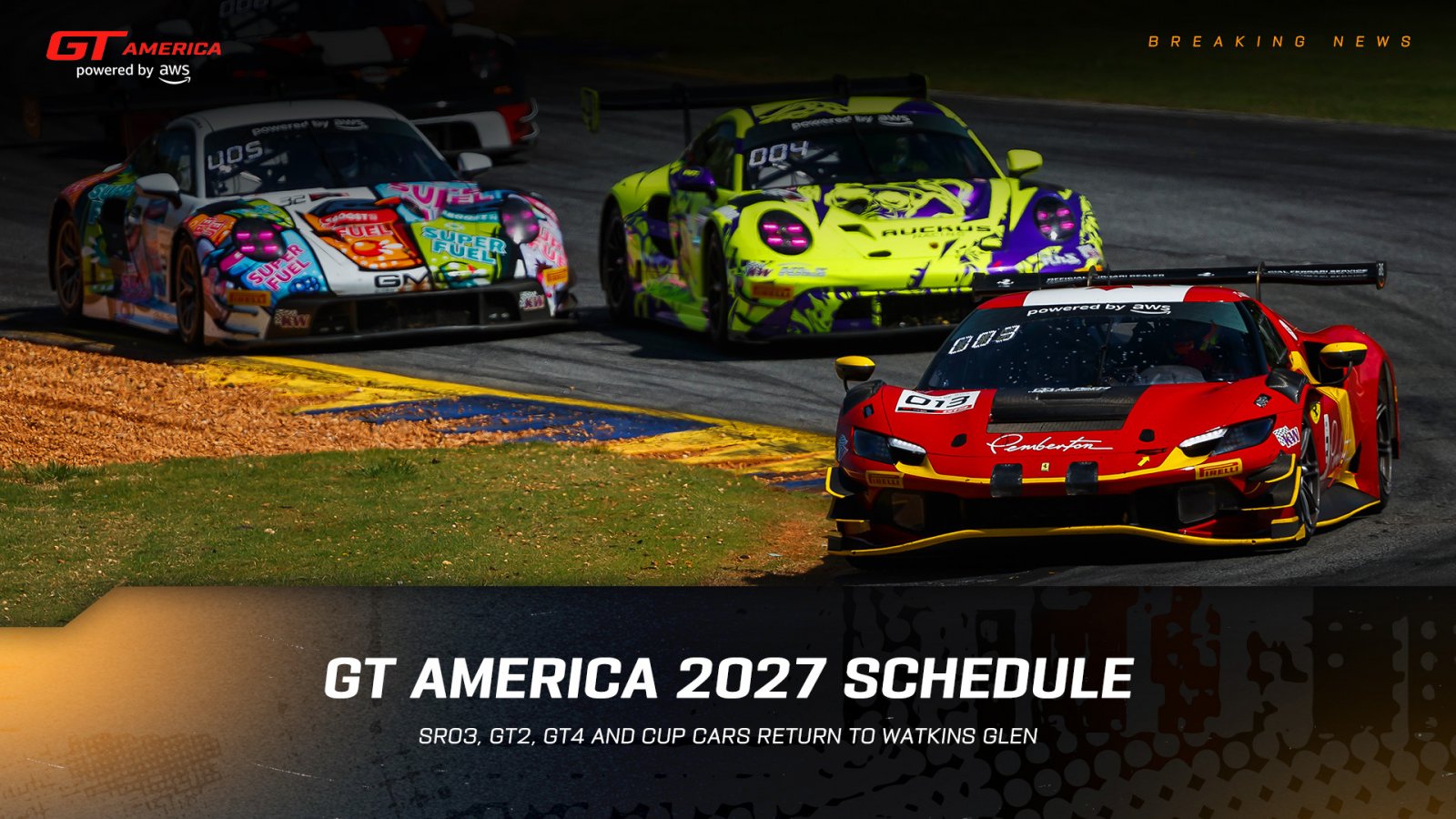 SRO America Unveils 2027 Calendar with New Venue and Exciting Update