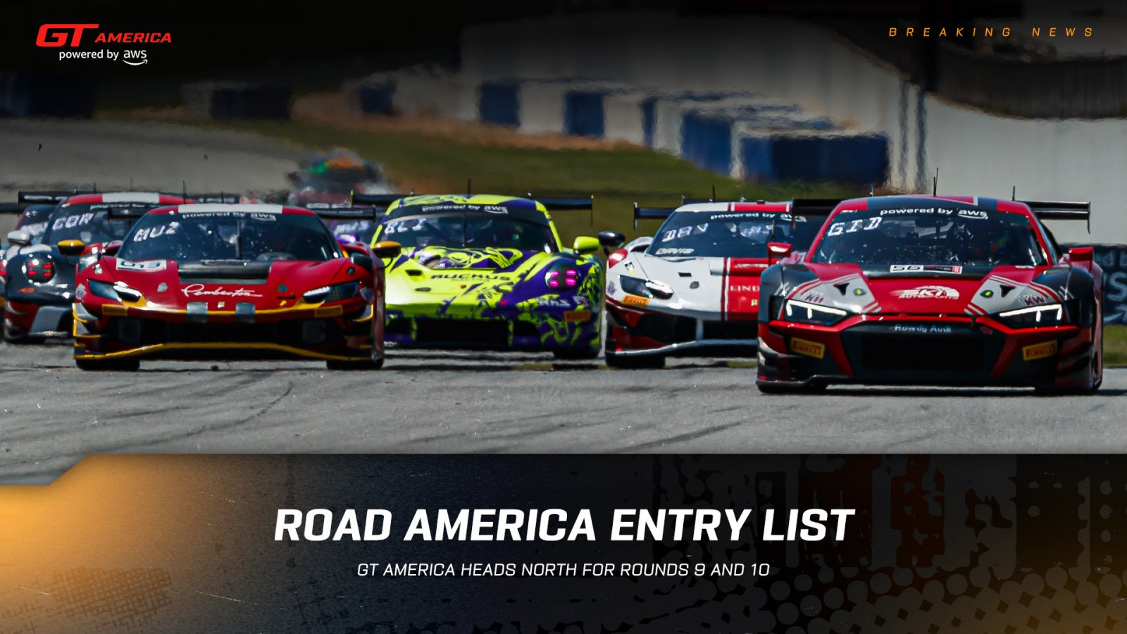 GT America Ready to Resume Championship Chase at Road America