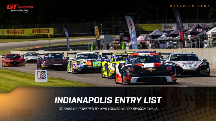 GT America Takes on the Yard of Bricks for Season Finale Event at Indianapolis