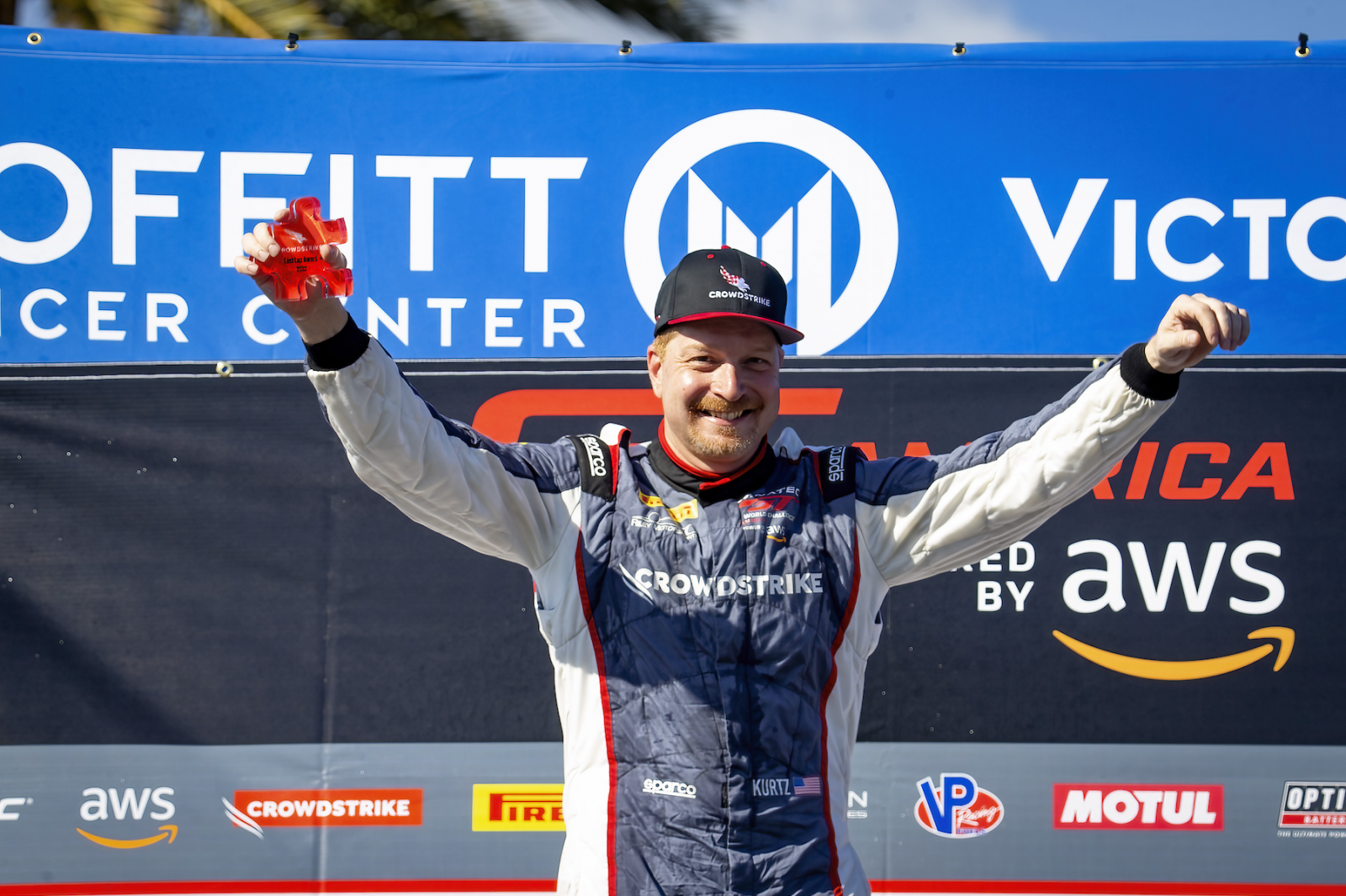 Kurtz, CrowdStrike Racing Earn GT America Win at St. Petersburg
