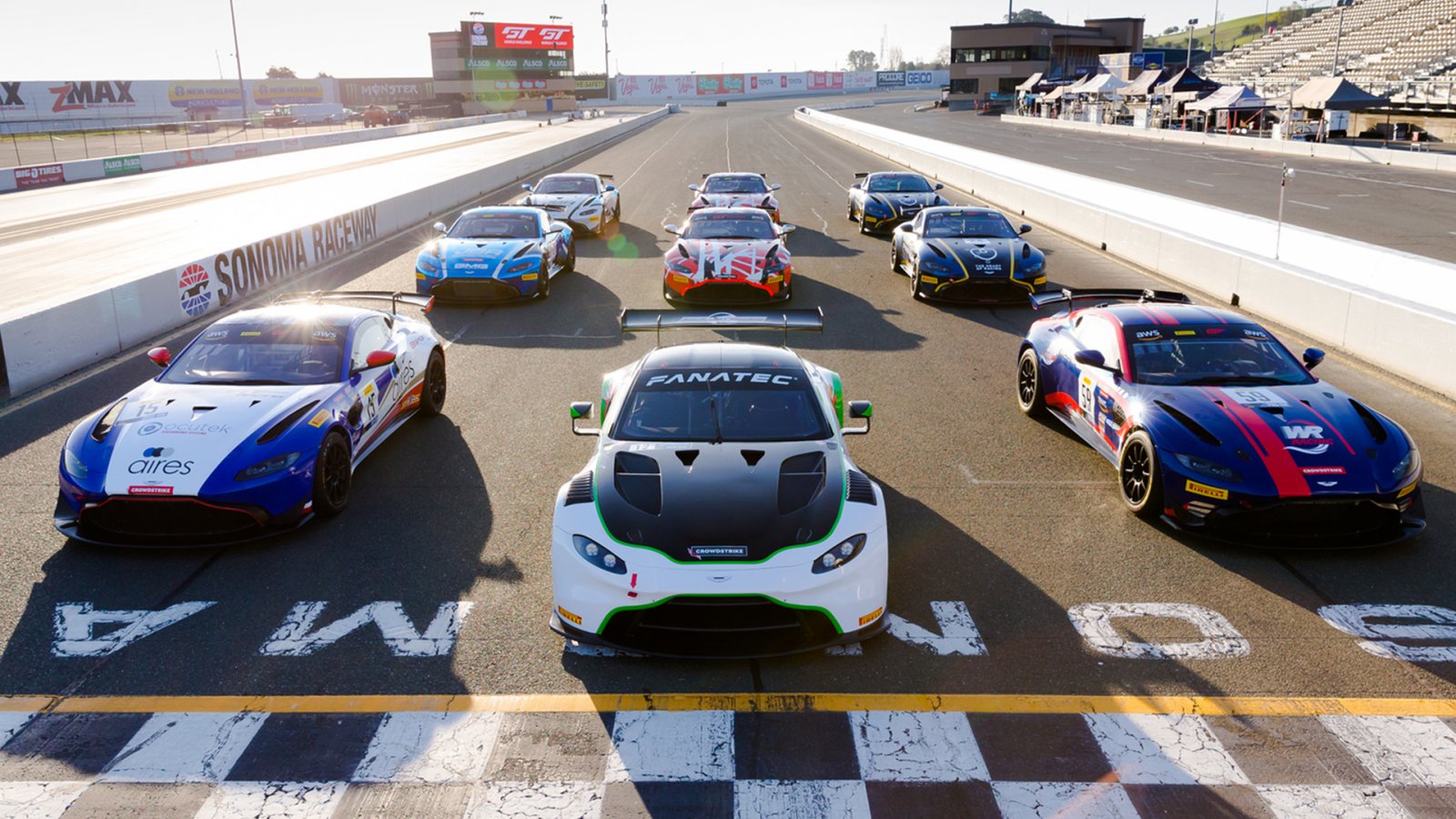 Aston Martin Vantage GT3 entered in the GT America series for first time