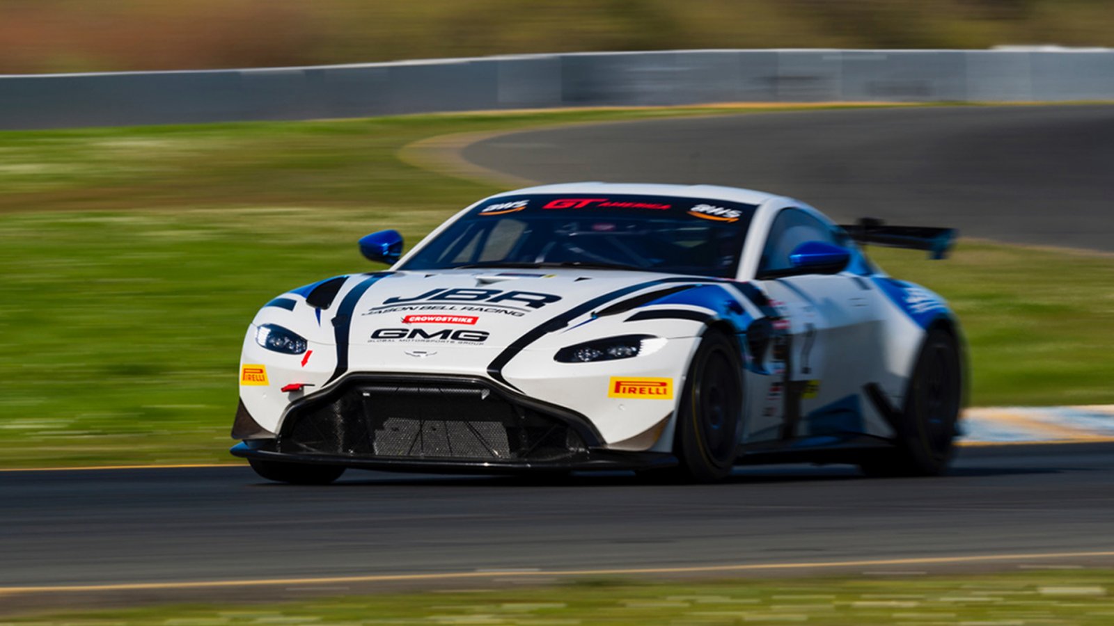 Jason Bell Puts Aston Martin and GMG Racing on the Podium in GT America Debut