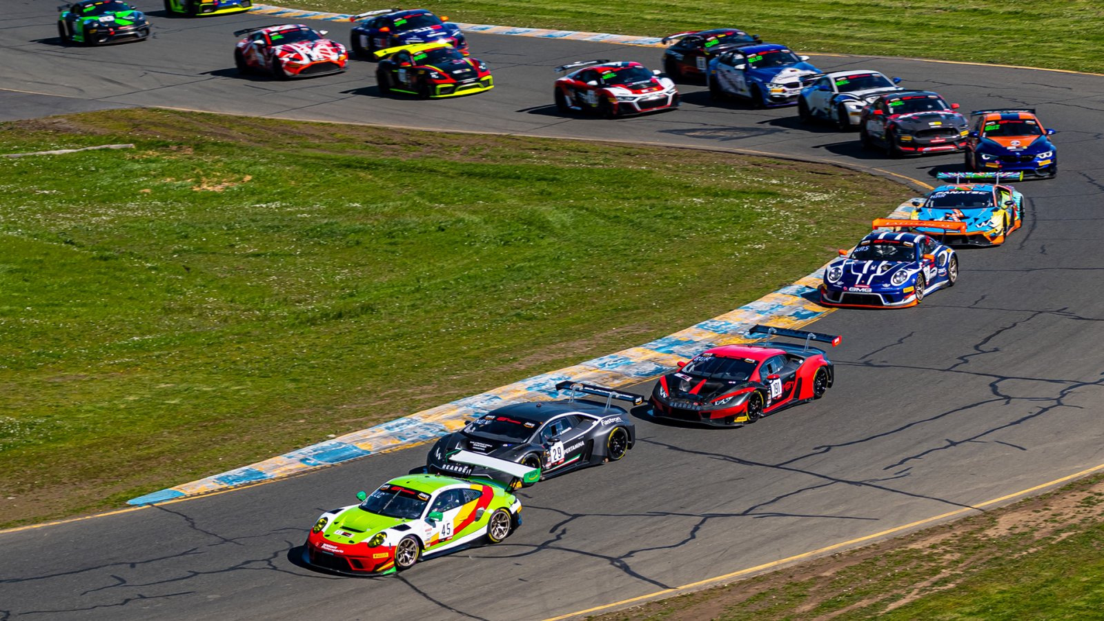 Porsche Customer Teams Score Multiple Victories in SRO America at Sonoma