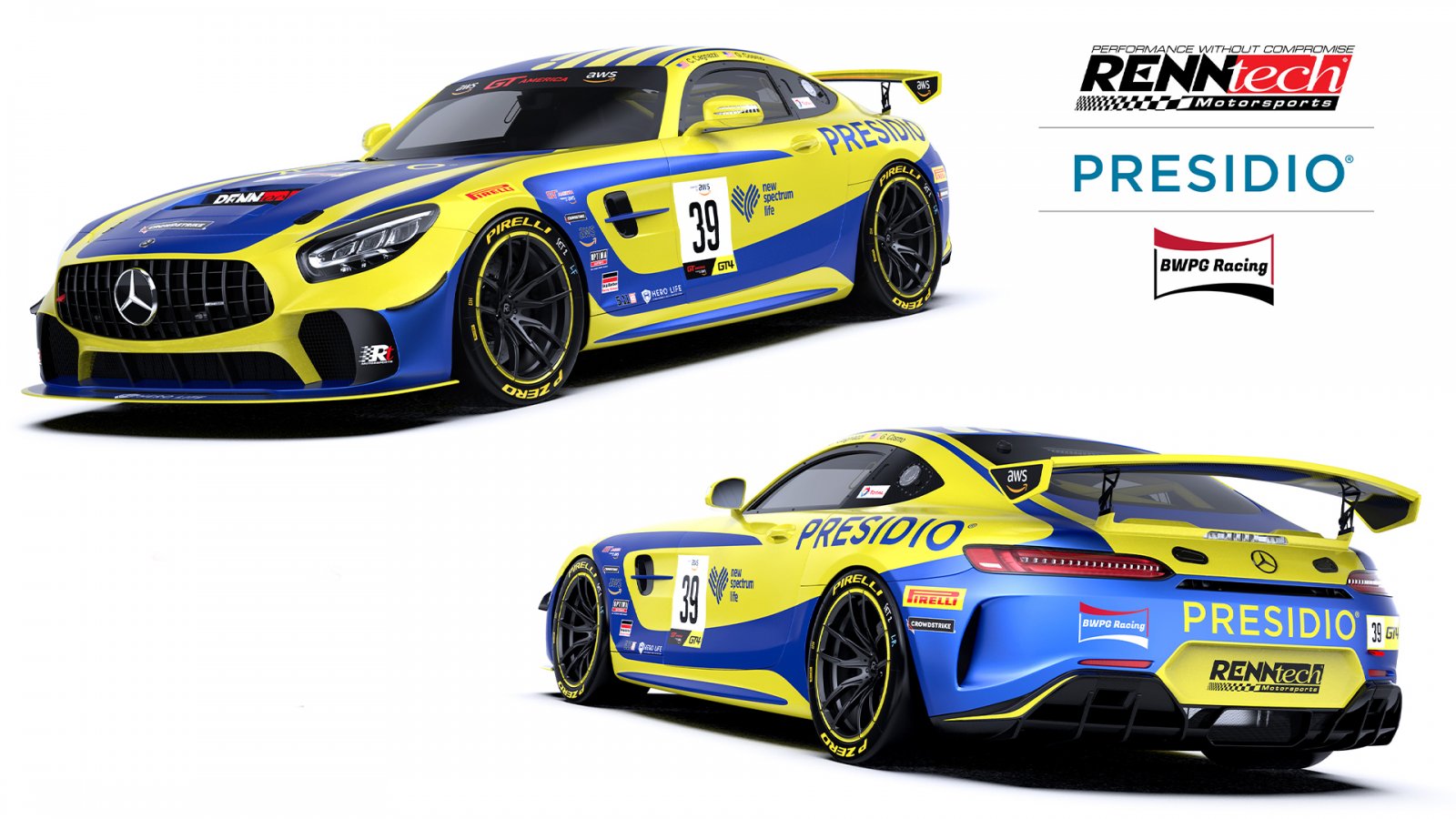 Chris Cagnazzi, Guy Cosmo join RENNtech Motorsports in Mercedes-AMG GT4