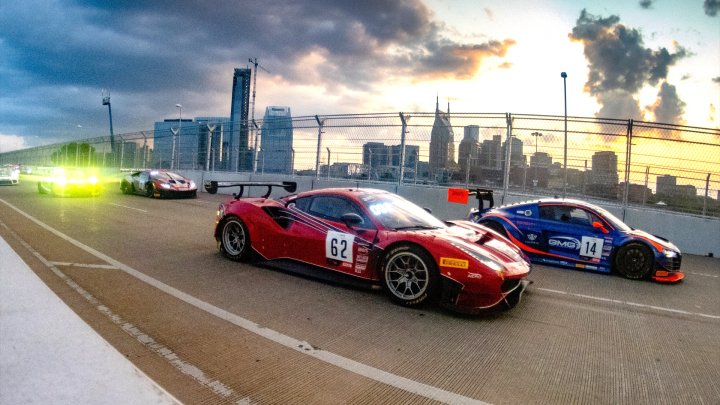  Sofronas, Audi and Curtis, Ferrari Street Fight Ends with Sofronas on Top of Race 1
