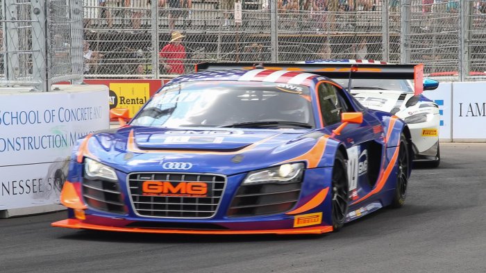 Audi Sport Rules the Streets of Nashville, Securing P1 in Three Competition Classes