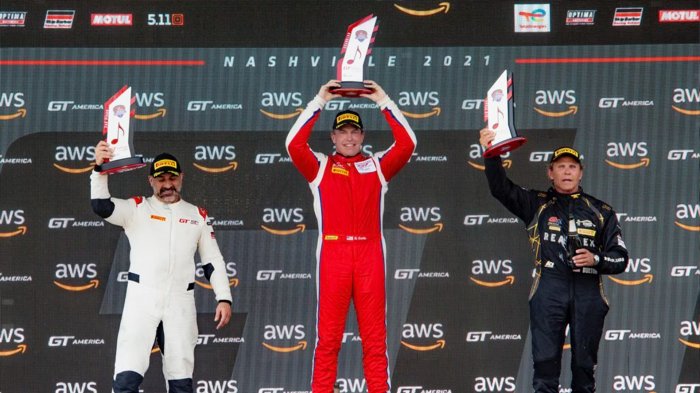 Curtis, Ferrari Redemption as Scuderia Corsa Takes Race 2 Win