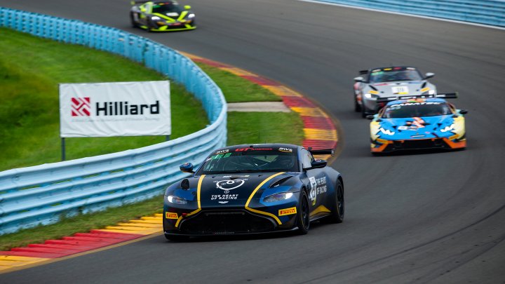 Luck (Porsche), Bell (Aston Martin) Lead First Watkins Glen Practice Session
